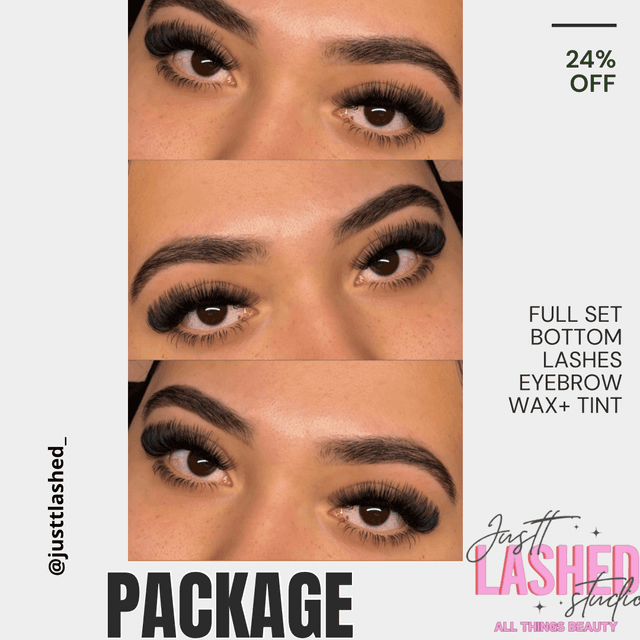 Baddie Combo Package at Justtlashed_ in philadelphia, PA